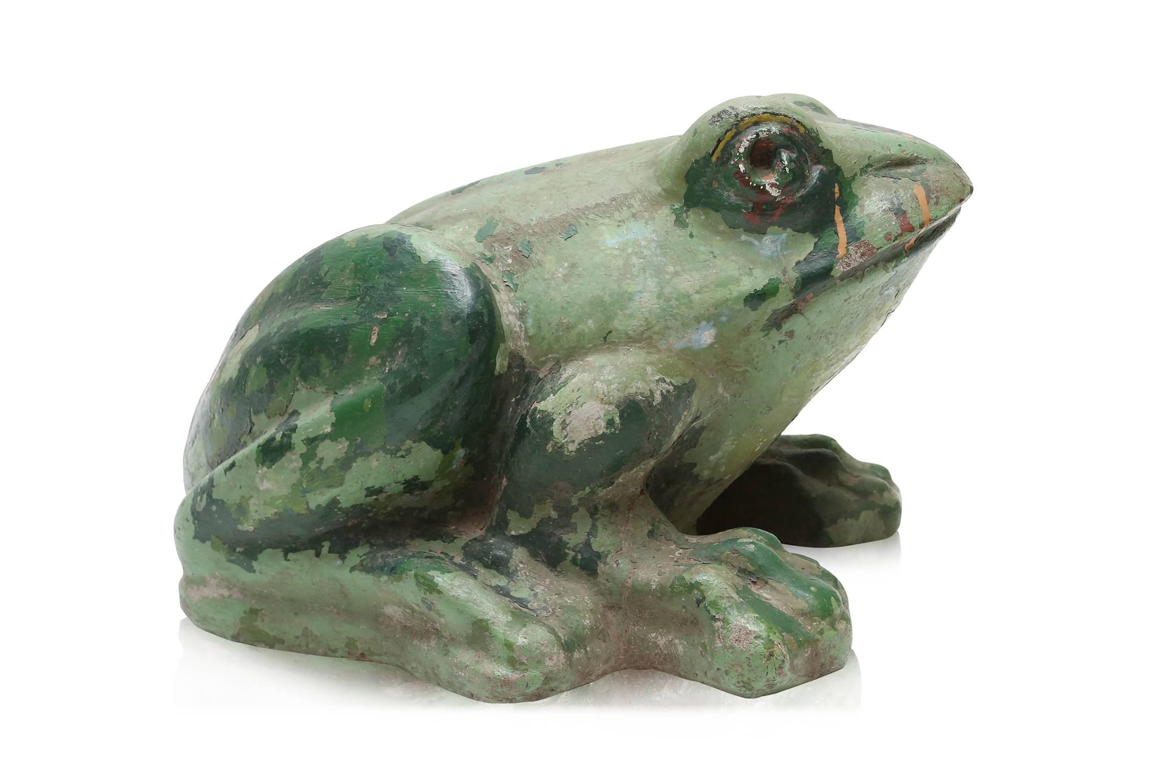 sculpture frog