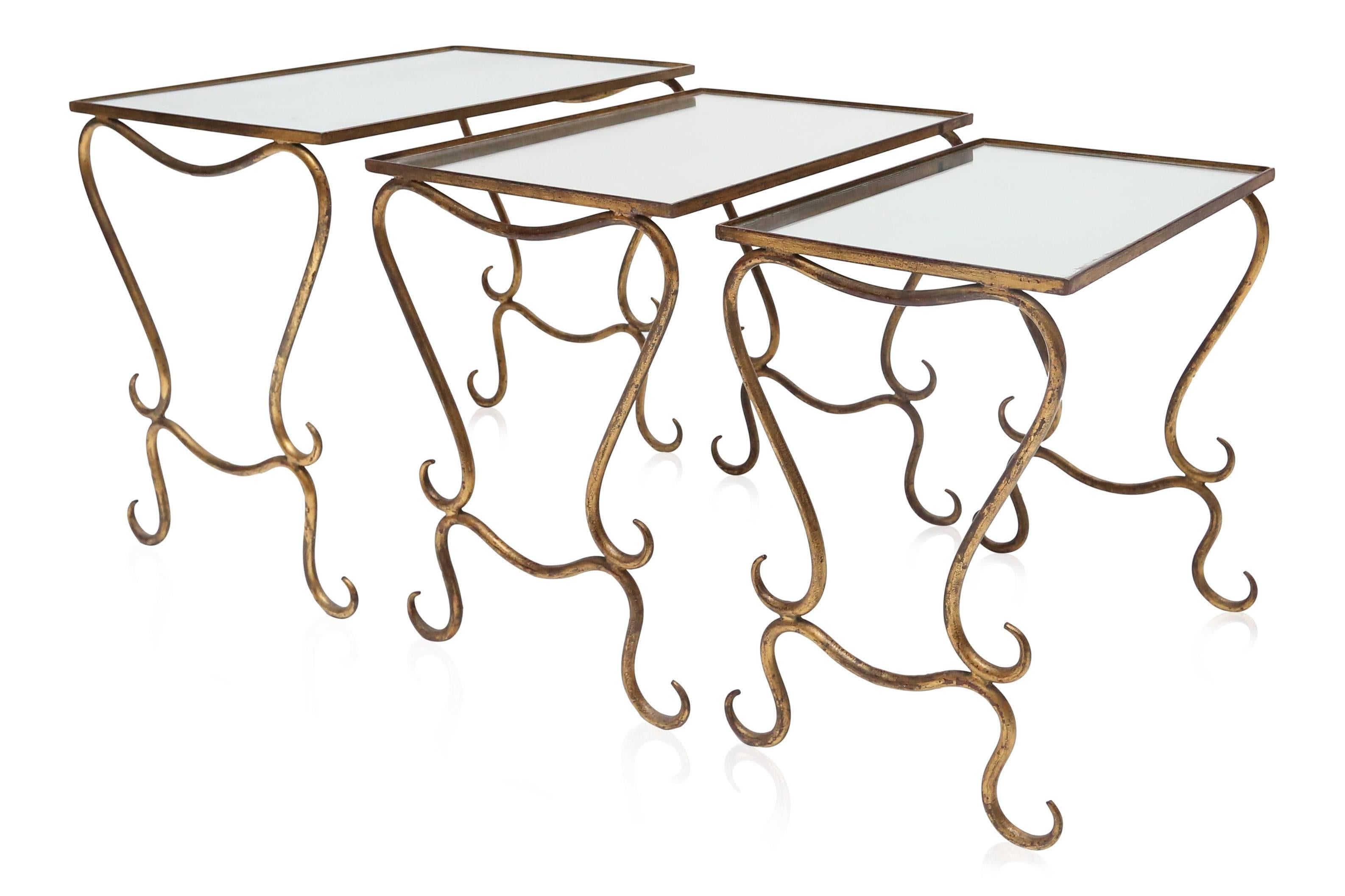 Art Deco Renée Drouet Nesting Tables
