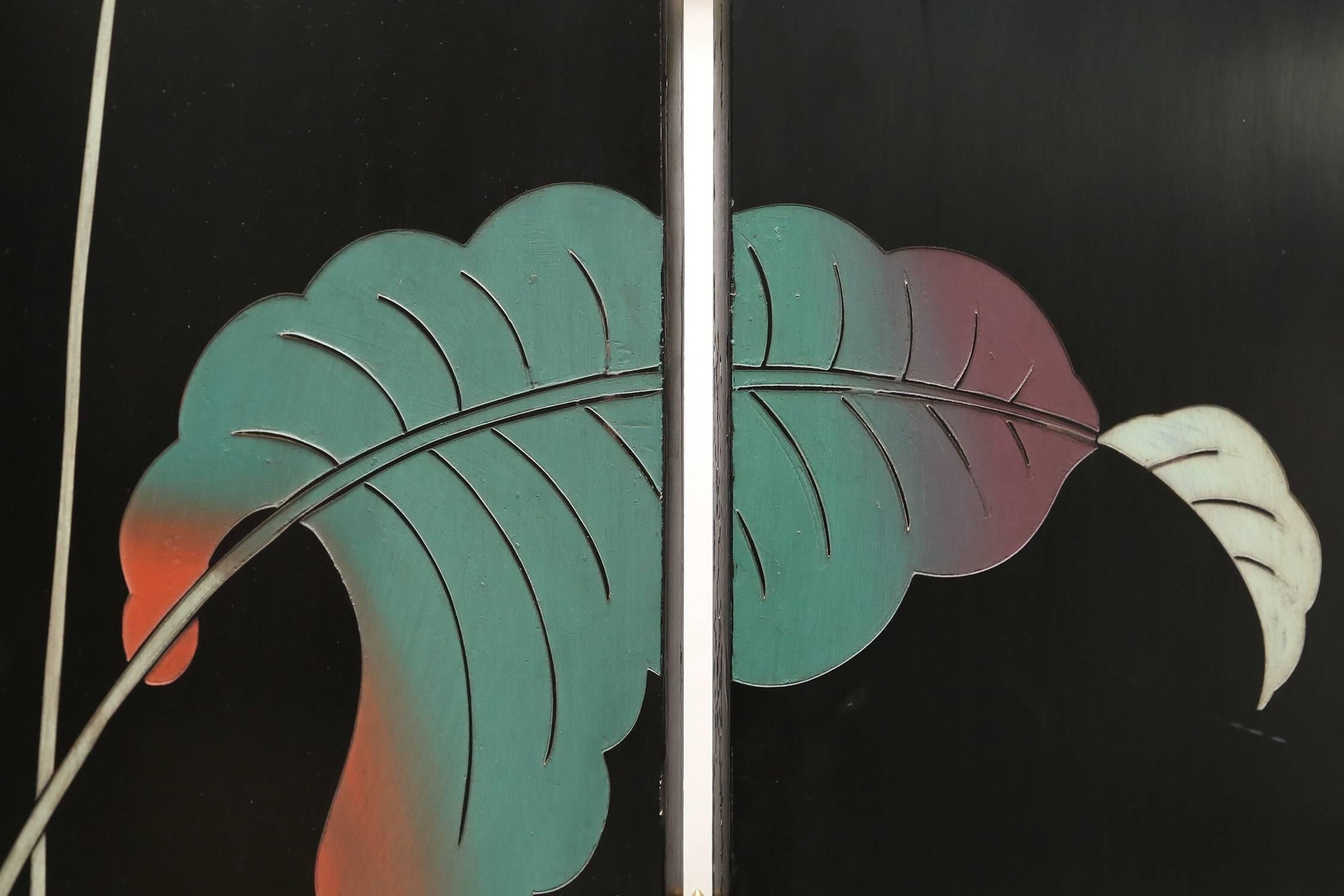 1970s Oriental Room Divider In Excellent Condition In Antwerp, BE