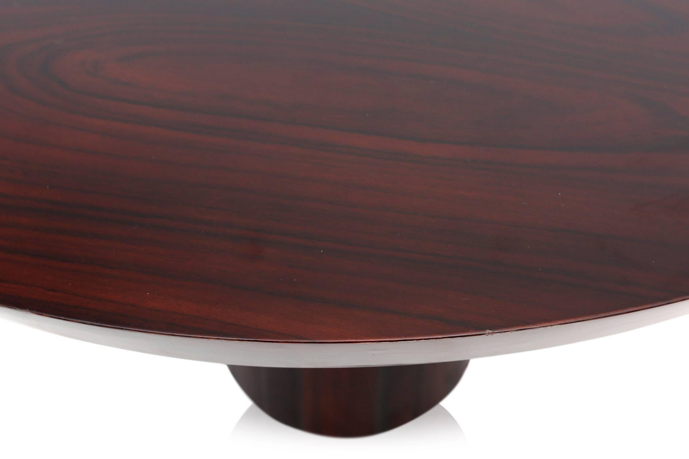 Round Rosewood Dining Table 1