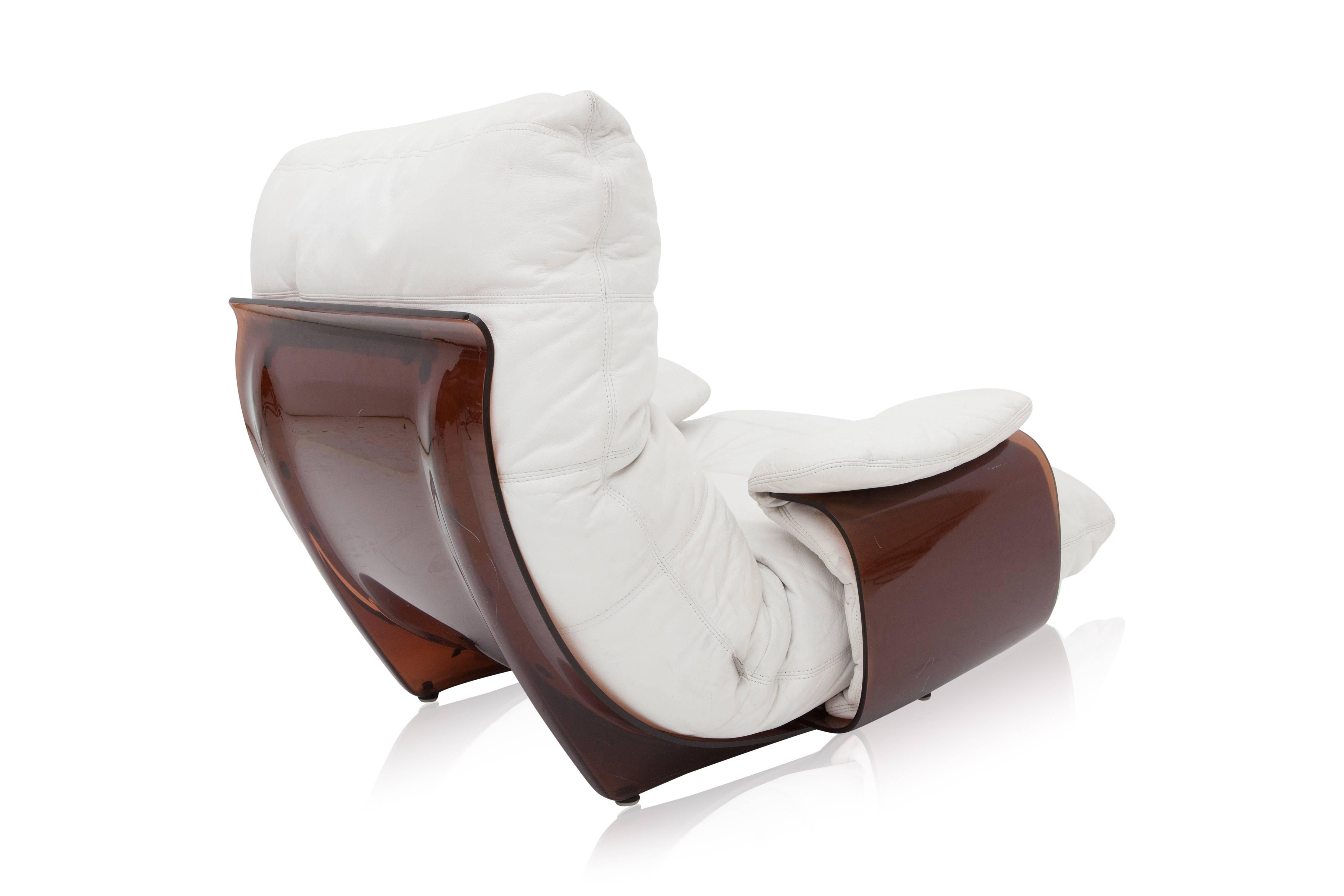 French Michel Ducaroy Marsala Lounge Chair for Roset