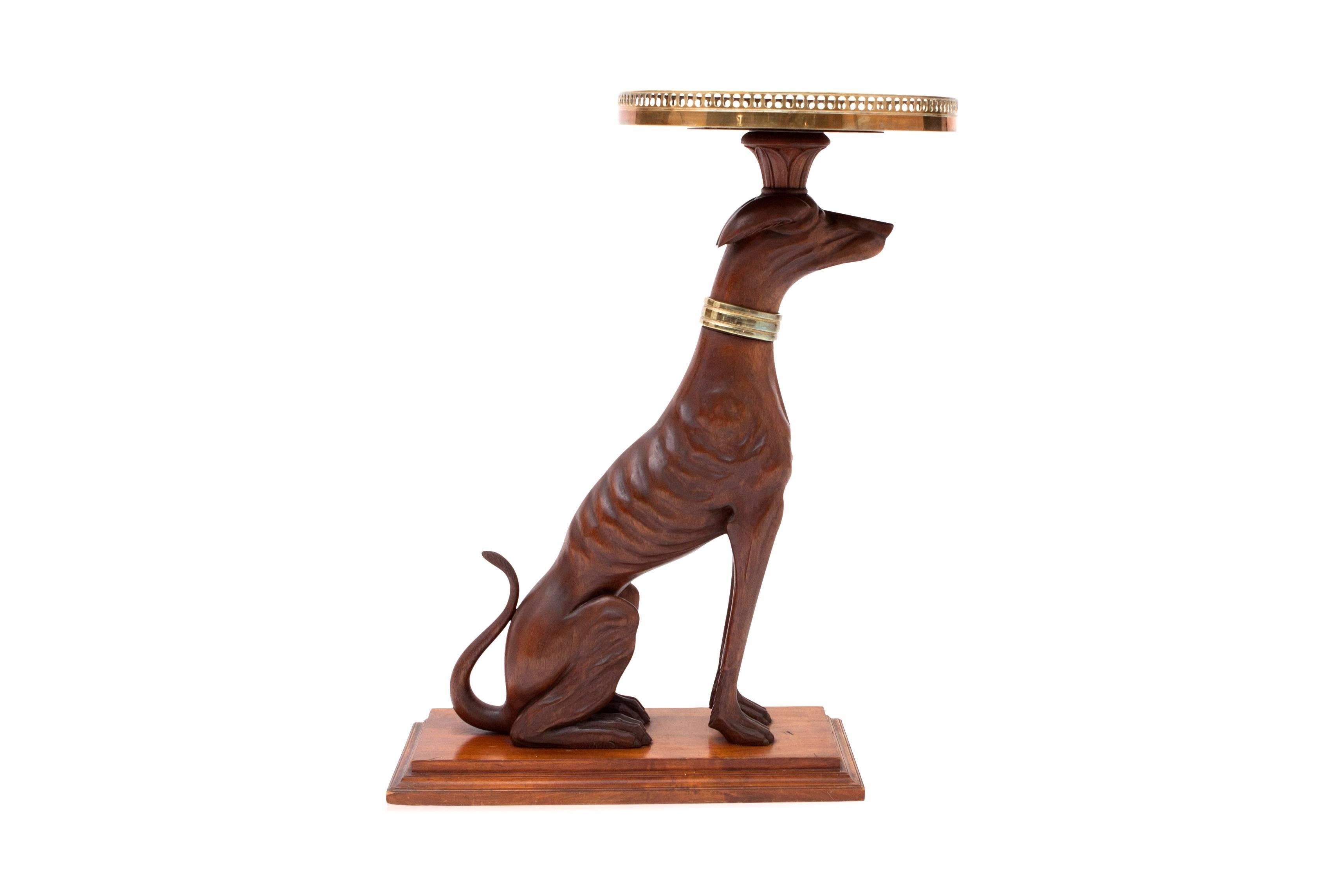 American Greyhound Side Table