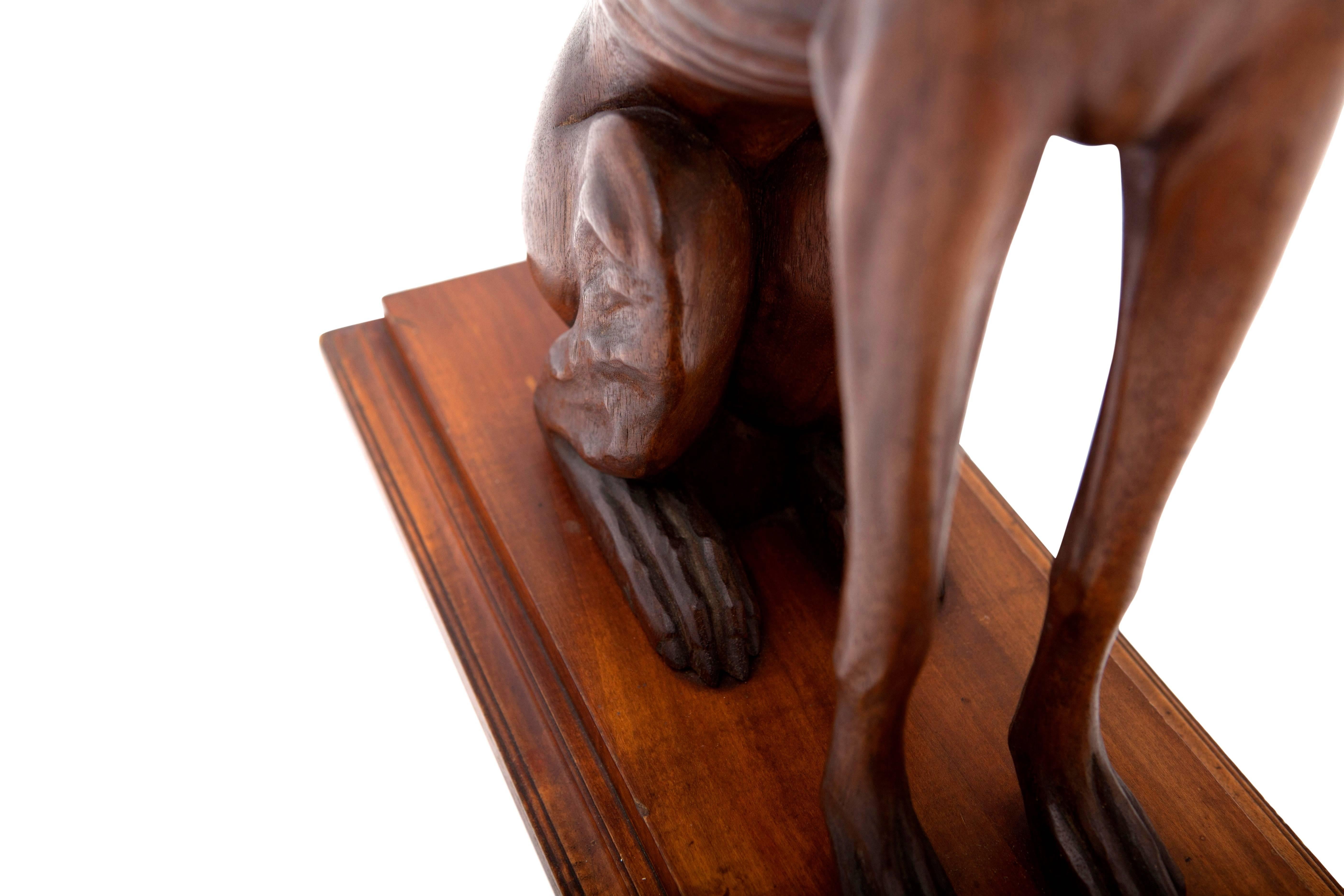 Mid-20th Century Greyhound Side Table