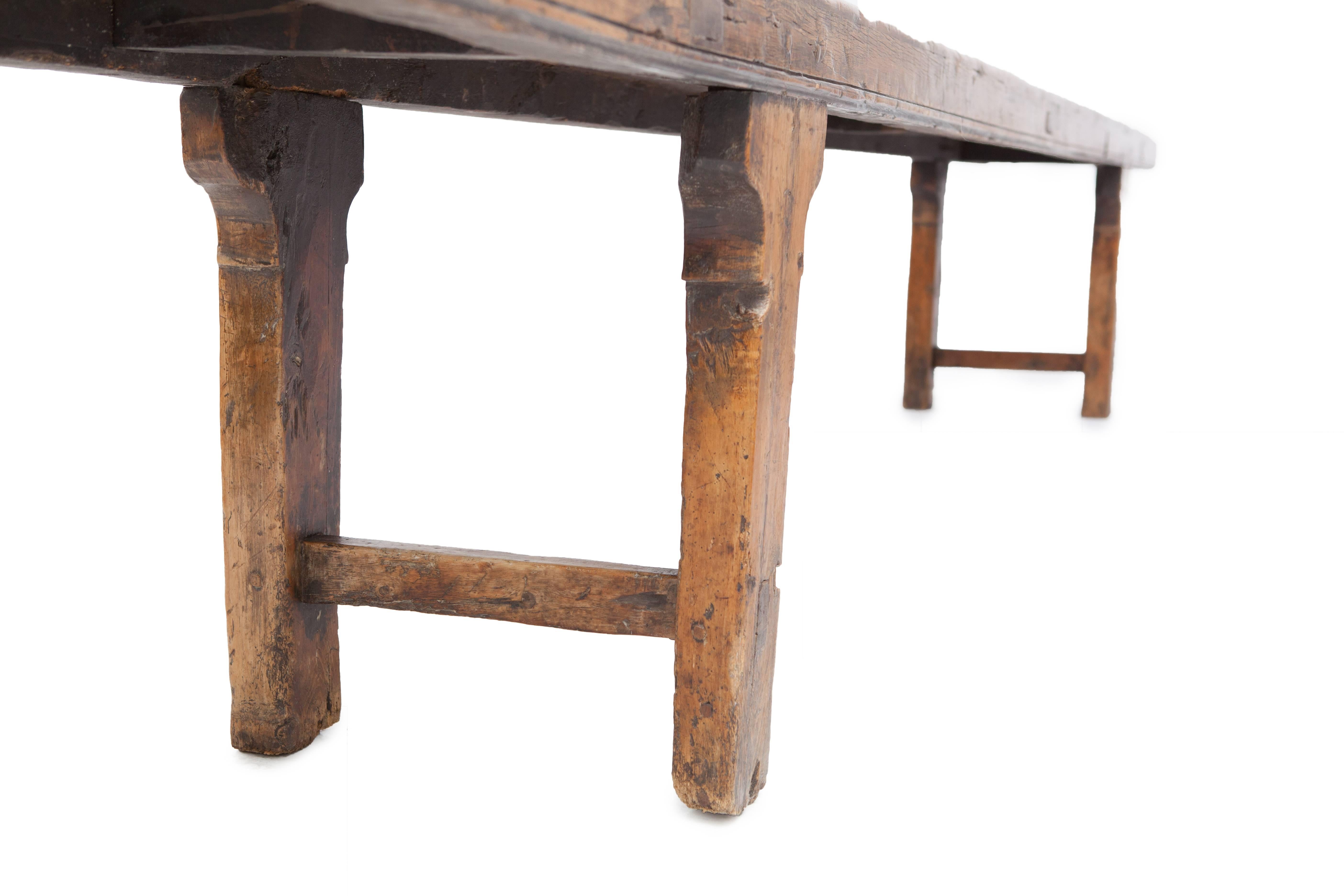 17th Century Refectory Table In Good Condition In Antwerp, BE