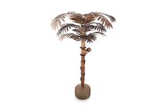 Brass Palm Tree Floor Lamp