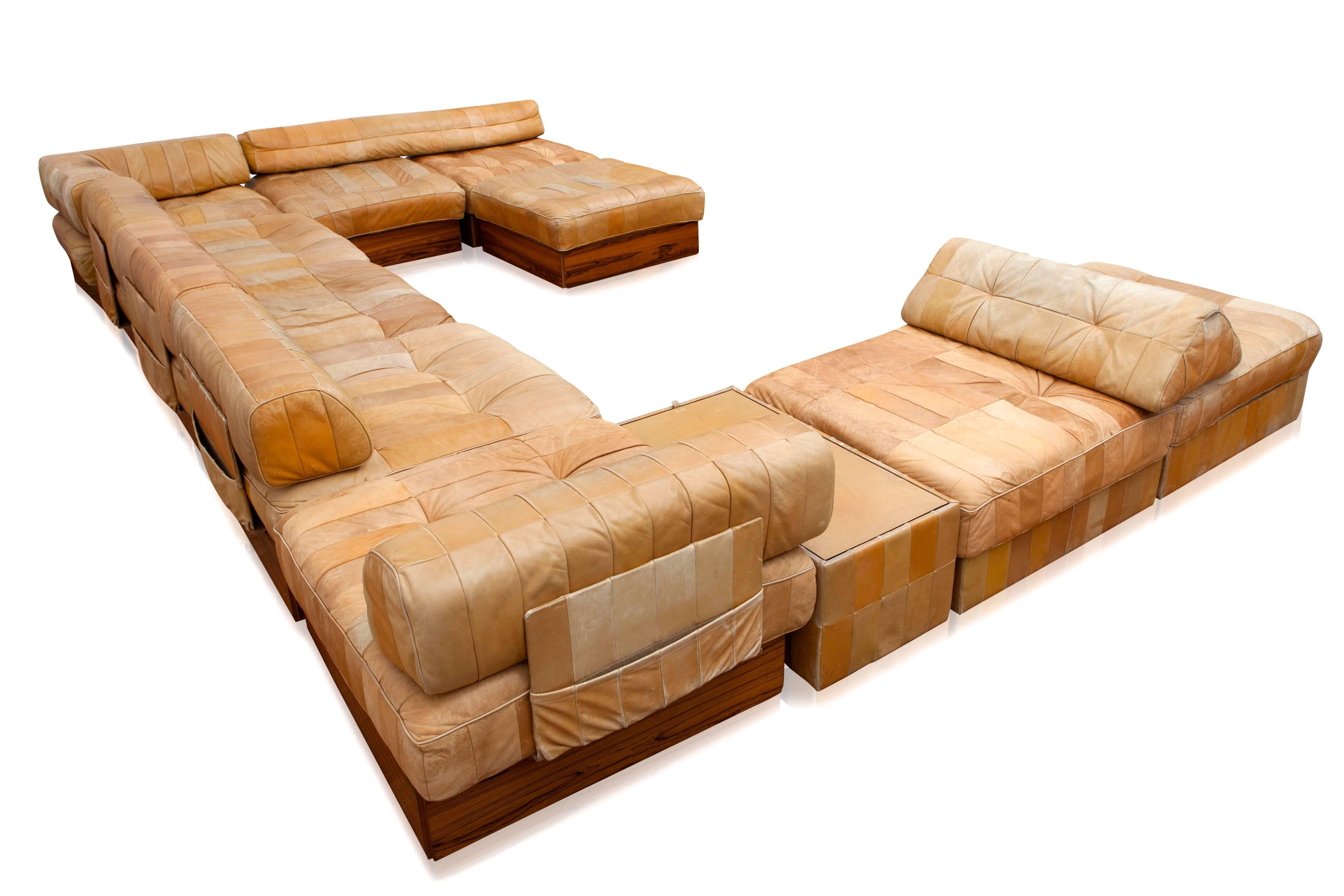 Modular De Sede DS 88 Landscape Sofa In Good Condition In Antwerp, BE