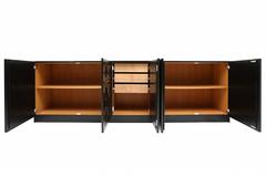 Black Brutalist Credenza