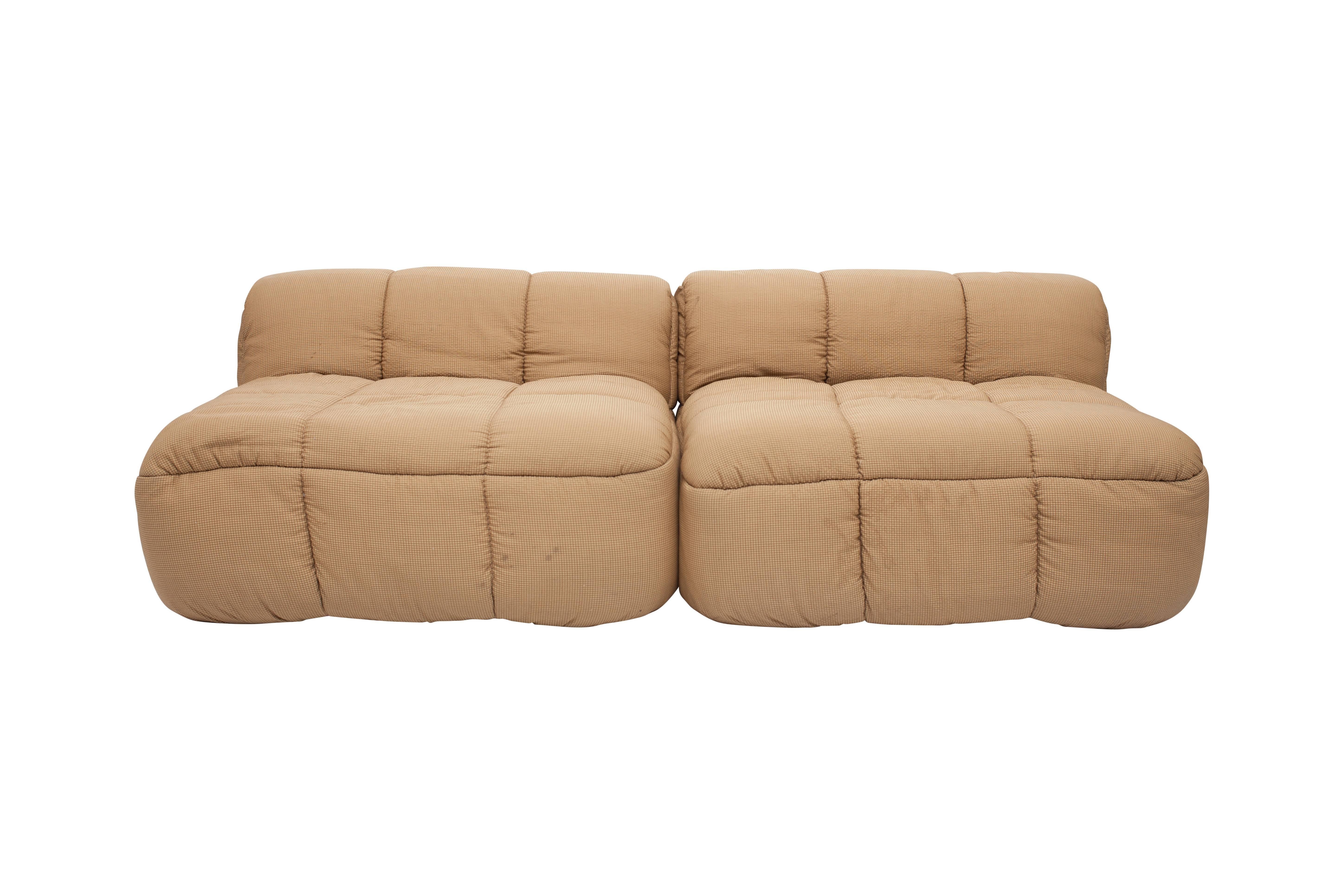 Mid-Century Modern Arflex Strips Seating Elements by Cini Boeri