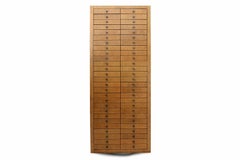 Large Multi-Drawer Designer Cabinet by Frans Van Praet, 1980s