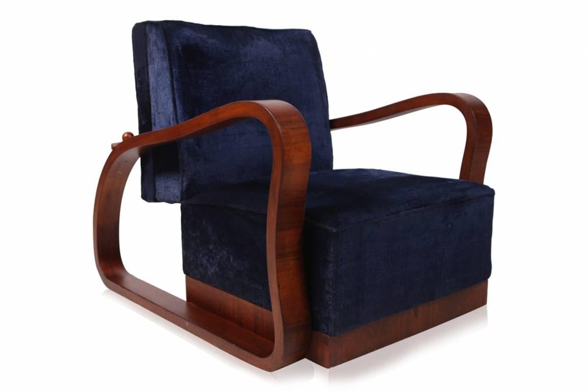 halabala style chair