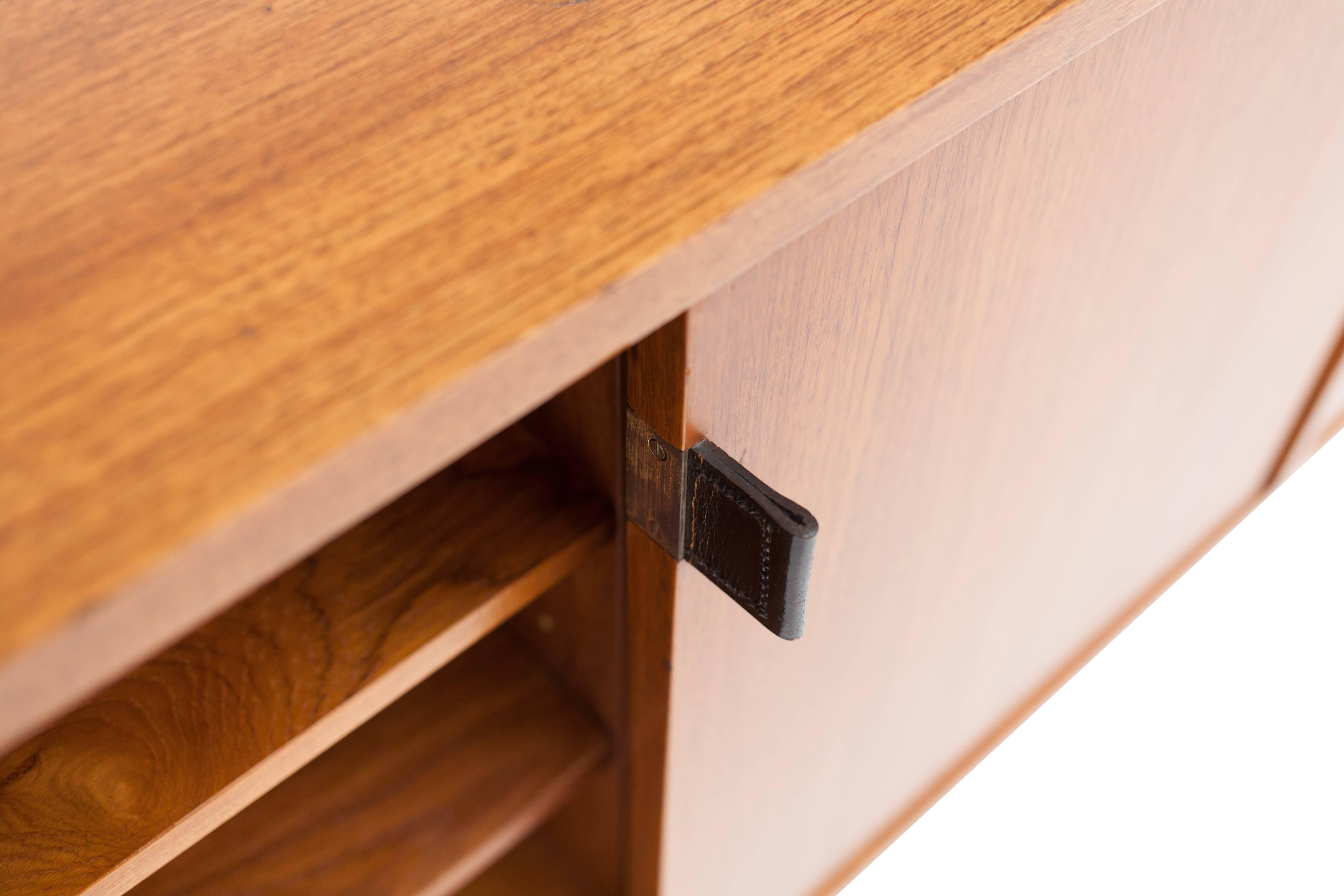 American Modern Credenza in Teak by Florence Knoll, Manufactured by De Coene, 1950s