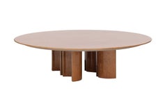 Giovanni Offredi for Saporiti High Gloss Burl Coffee Table