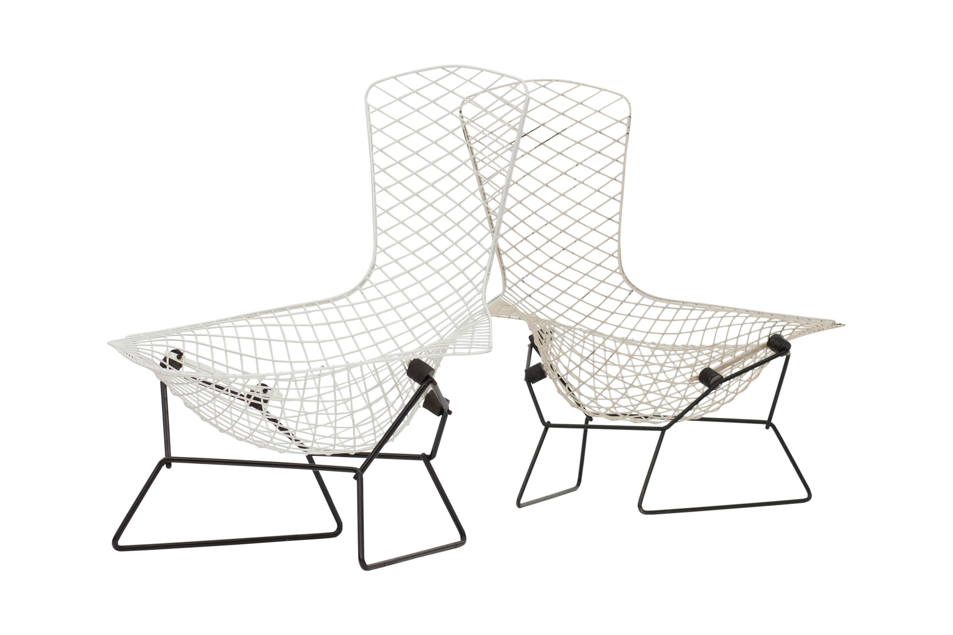 Mid-Century Modern Harry Bertoia Bird Chairs for Knoll International, 1952