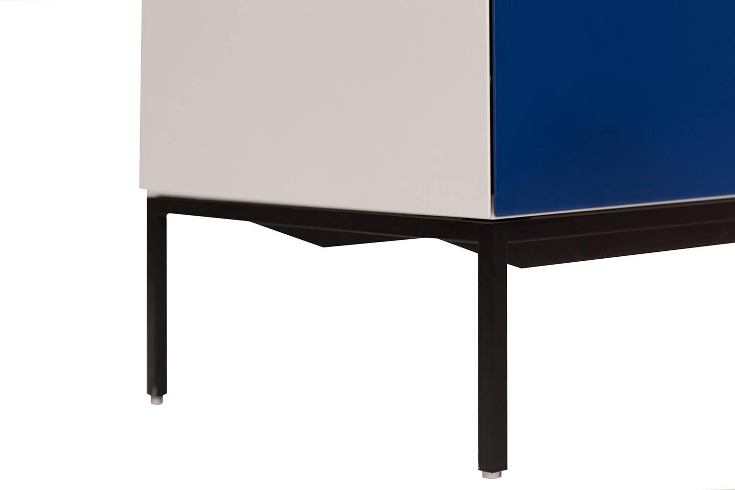 Metal Post-Modern Mondriaan De Stijl Cabinet for Pastoe