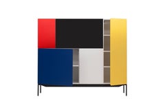 Post-Modern Mondriaan De Stijl Cabinet for Pastoe