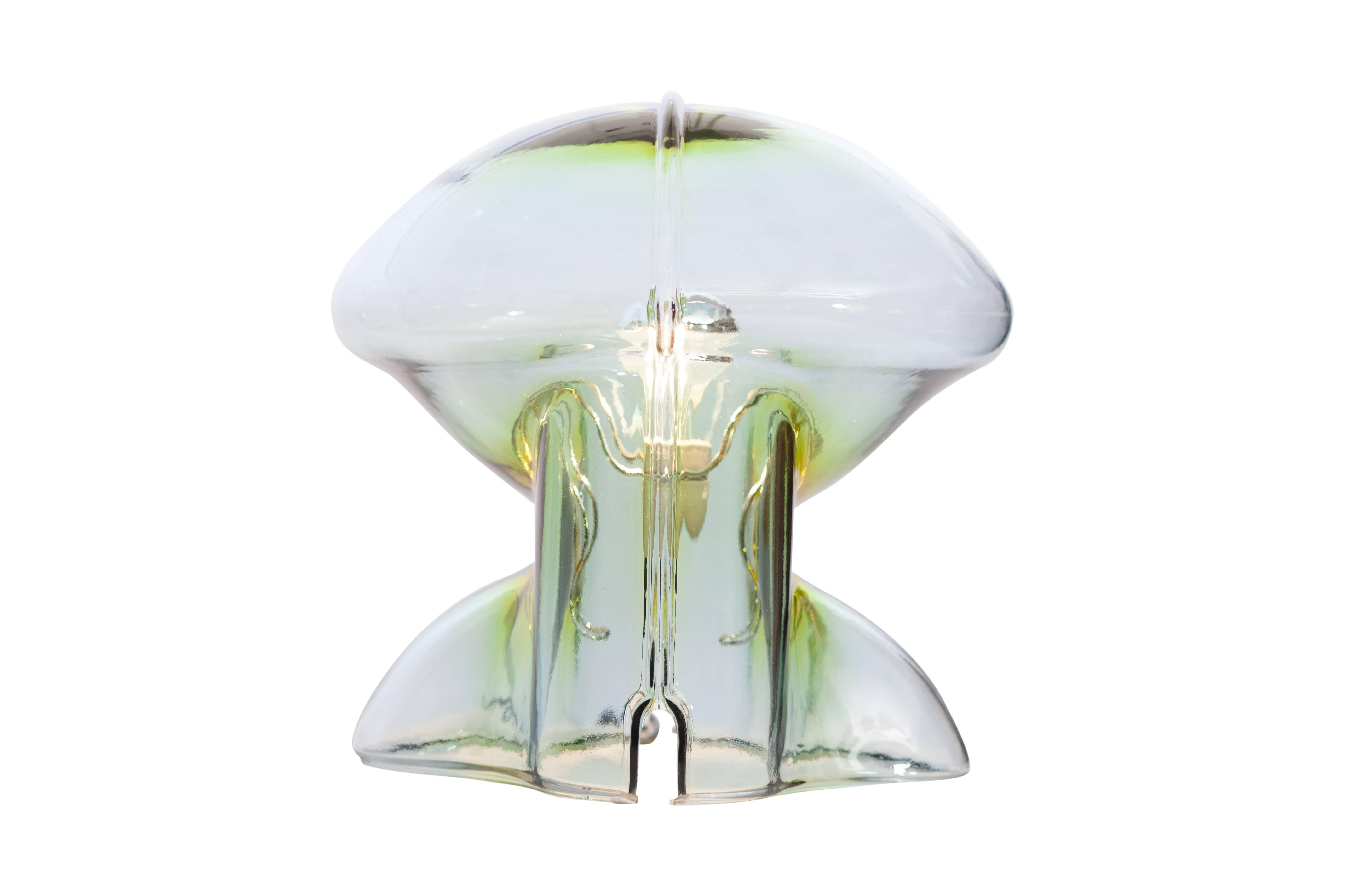 Post-Modern Umberto Riva Medusa Glass Table Lamp In Excellent Condition In Antwerp, BE