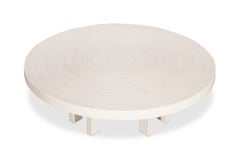 Mesa baja de resina del pintor belga Fernand Dresse