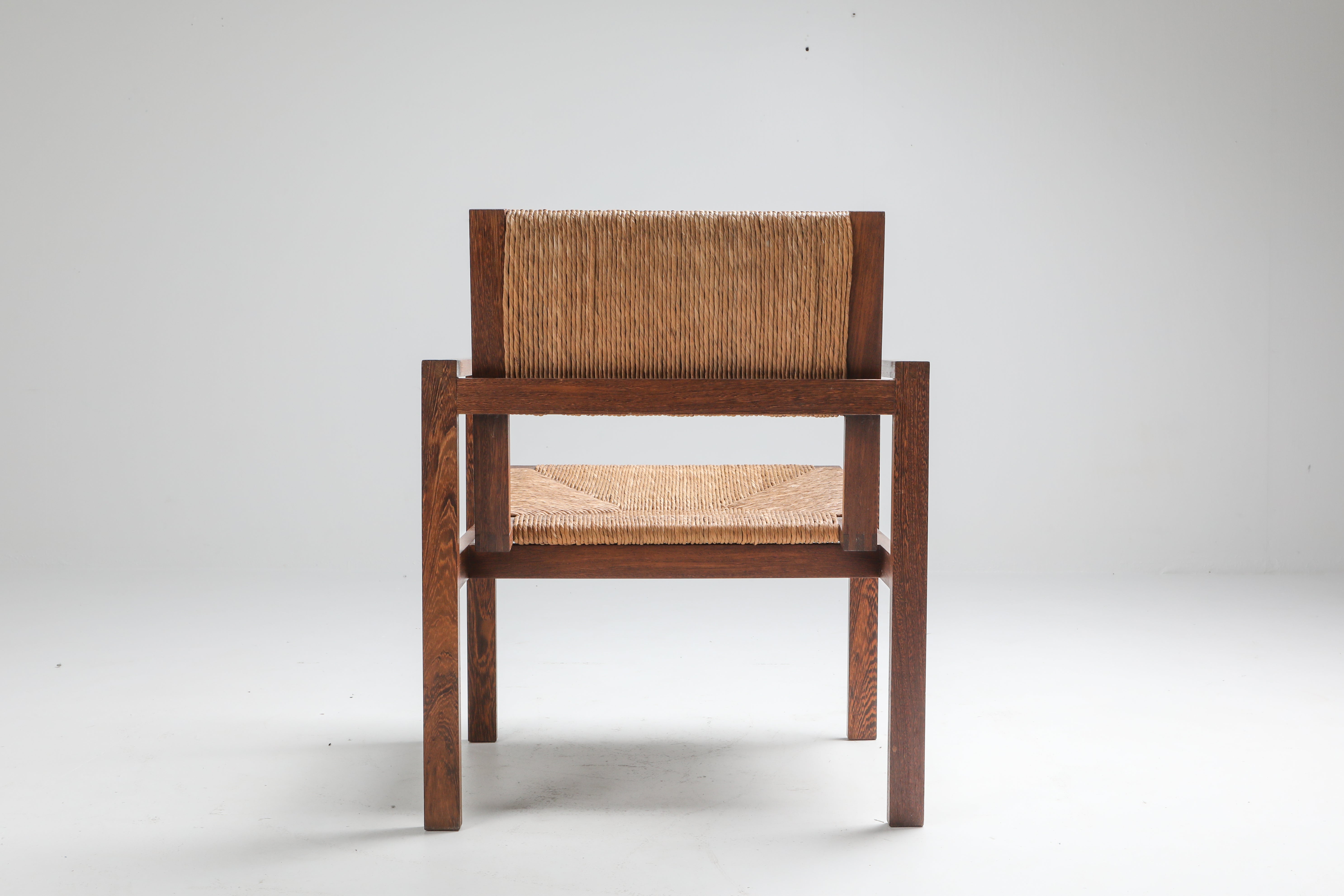 Wallpaper Hein Stolle Wenge Armchair For T Spectrum The Netherlands 1950s HD