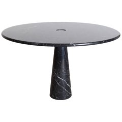Eros Round Marble Dining Table By Angelo Mangiarotti At 1stdibs