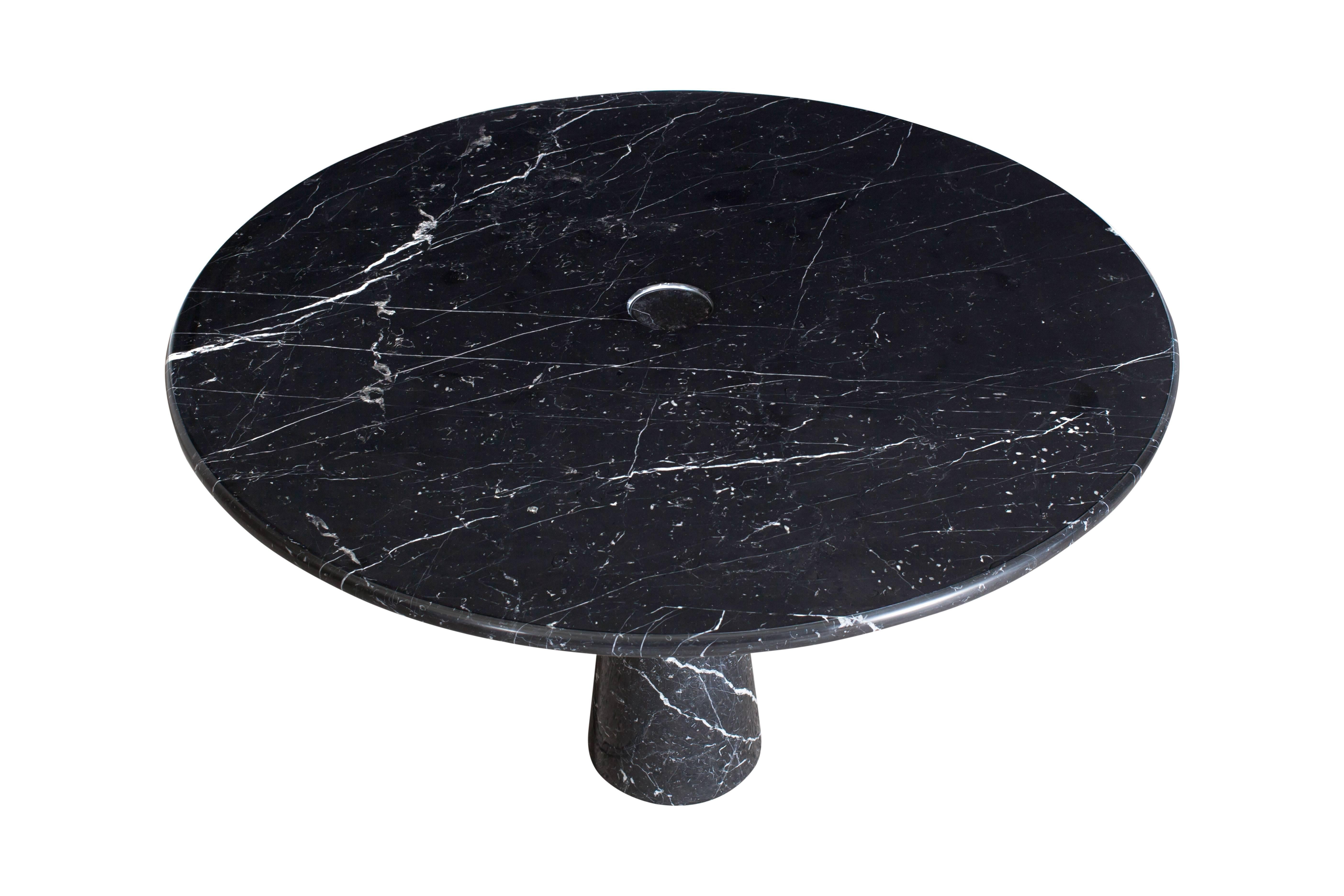 Mid-Century Modern Mangiarotti Eros Marble Dining Table