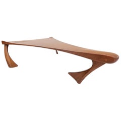Studiocraft Sculptural Wooden Coffee Table by Van Der Linden