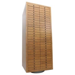 Postmodern Memphis Style Multi-Drawer Cabinet by Frans Van Praet, 1980s