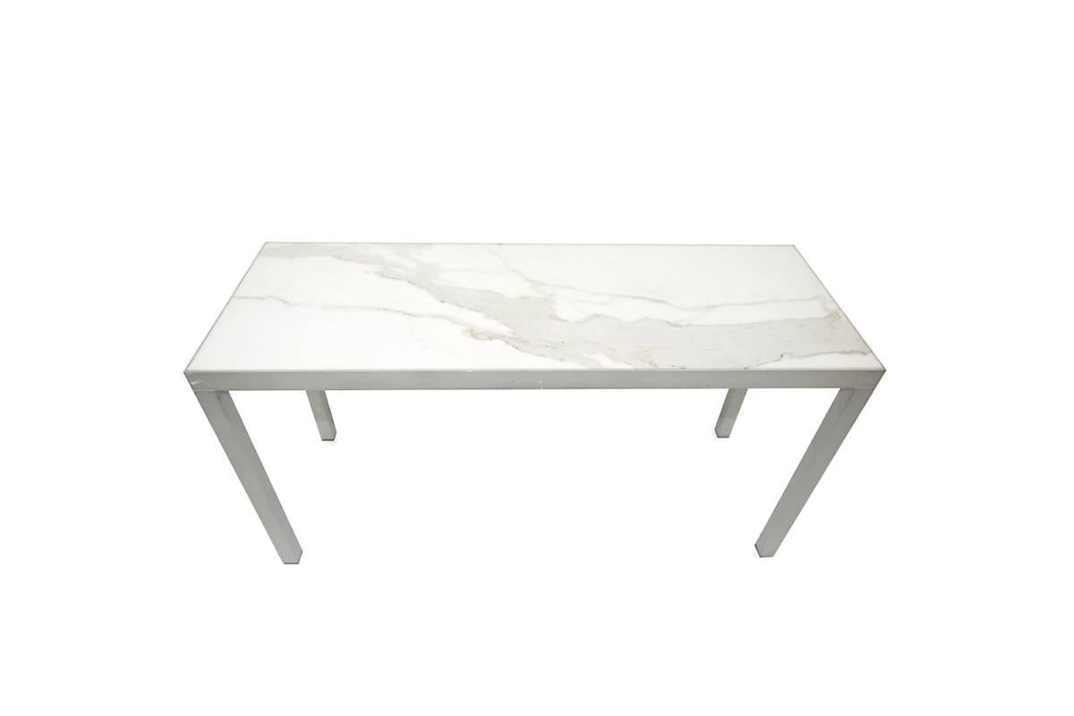 French CARRARA MARBLE Console STARCK