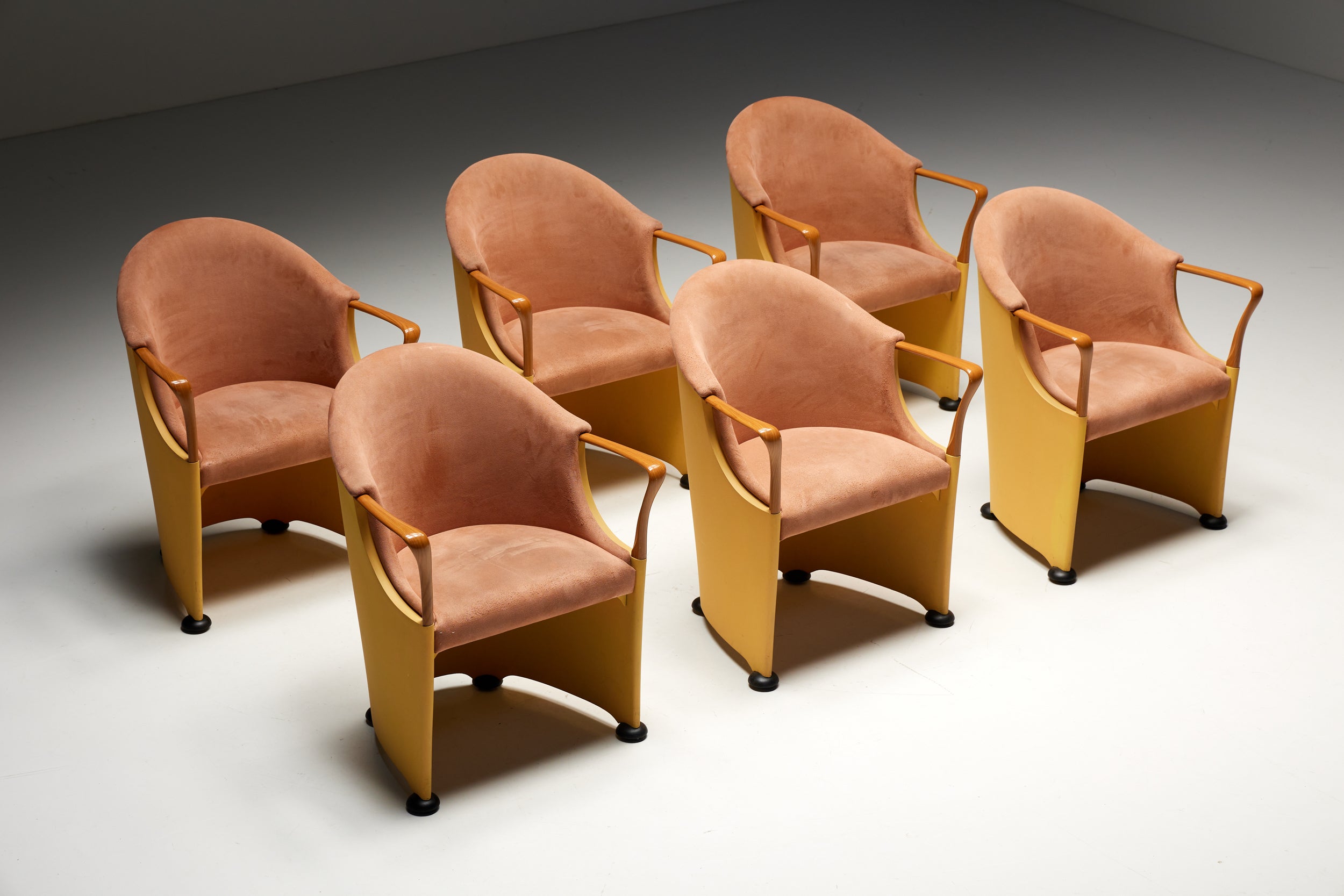 Tronetto Armchairs by Luigi Origlia, Italy, 1990s For Sale