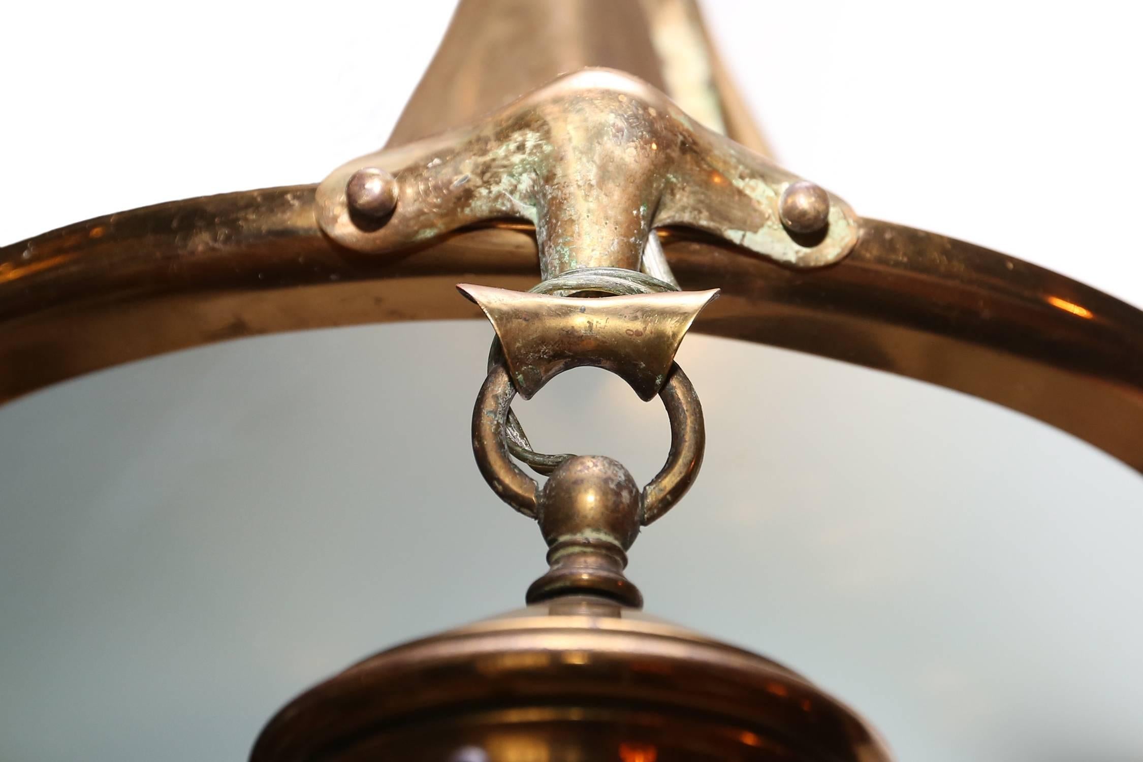 Early 20th Century William Benson Chandelier 