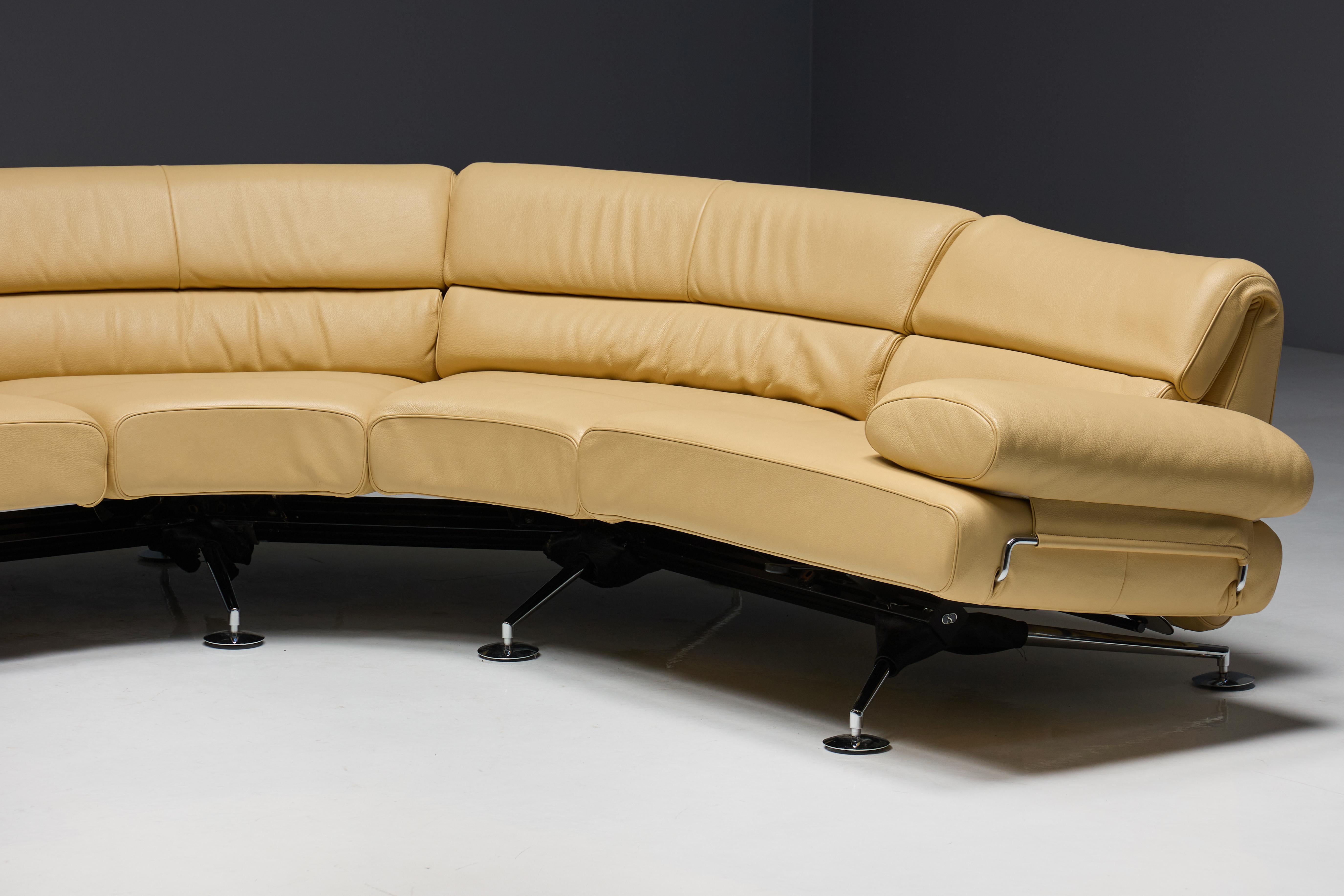 Canapé DS-470 par Thomas Althaus pour De Sede, Suisse, années 1970 en vente 12