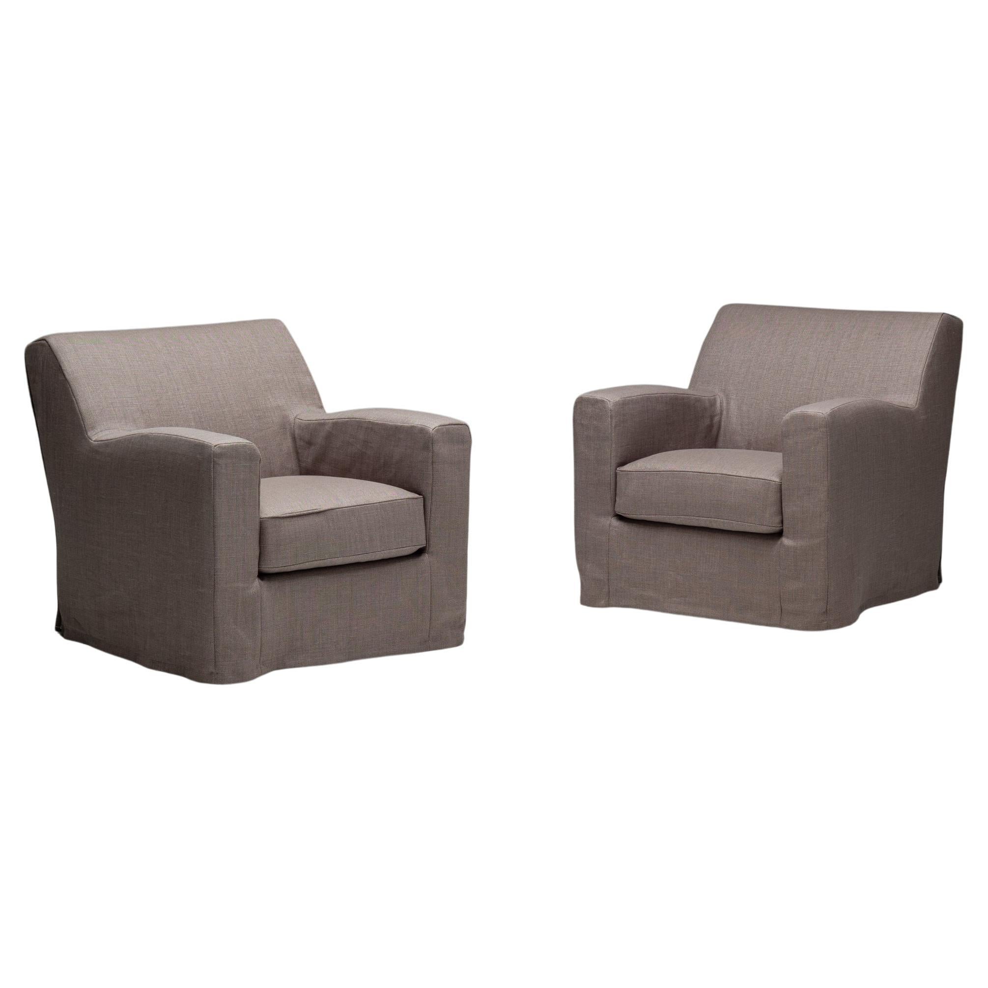 Lounge-Stühle von Christian Liaigre, Frankreich, 1990er Jahre im Angebot