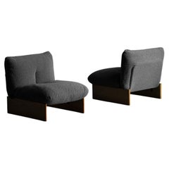 Mid-Century Modular Lounge Chairs for Arflex, Italy, 1970s