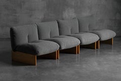 Mid-Century Modular Lounge Chairs for Arflex, Italy, 1970s