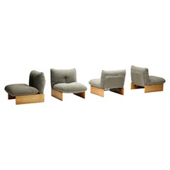 Mid-Century Modular Lounge Chairs for Arflex, Italy, 1970s