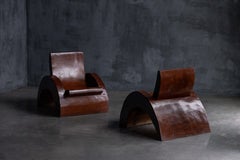 Lounge Chairs by José Zanine Caldas, Brazil, 1970s