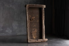 Rustic Vernacular Door with Frame, Hautes-Alpes, France, 19th Century