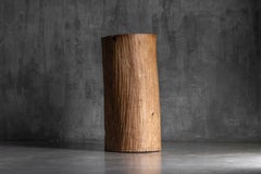 Large Vernacular Tree Trunk Vessel, 19th Century