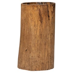 Large Vernacular Tree Trunk Vessel, 19th Century