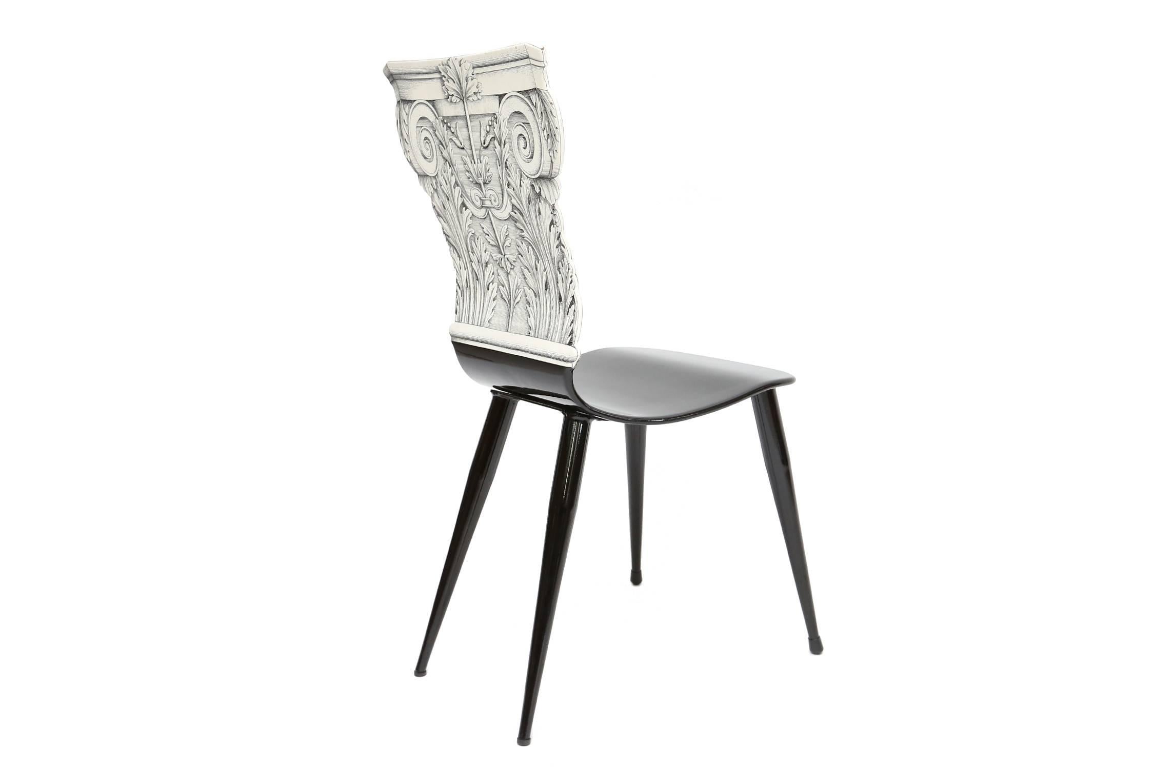Fornasetti Capitello Chair In Excellent Condition In Antwerp, BE