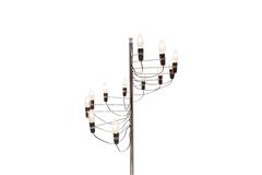 Gino Sarfatti Flos Spiralling Floor Lamp
