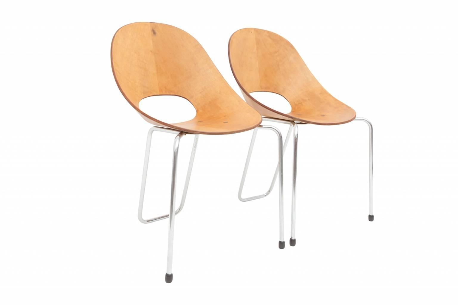 Mid-20th Century Set of Eight Vittorio Nobili Chairs