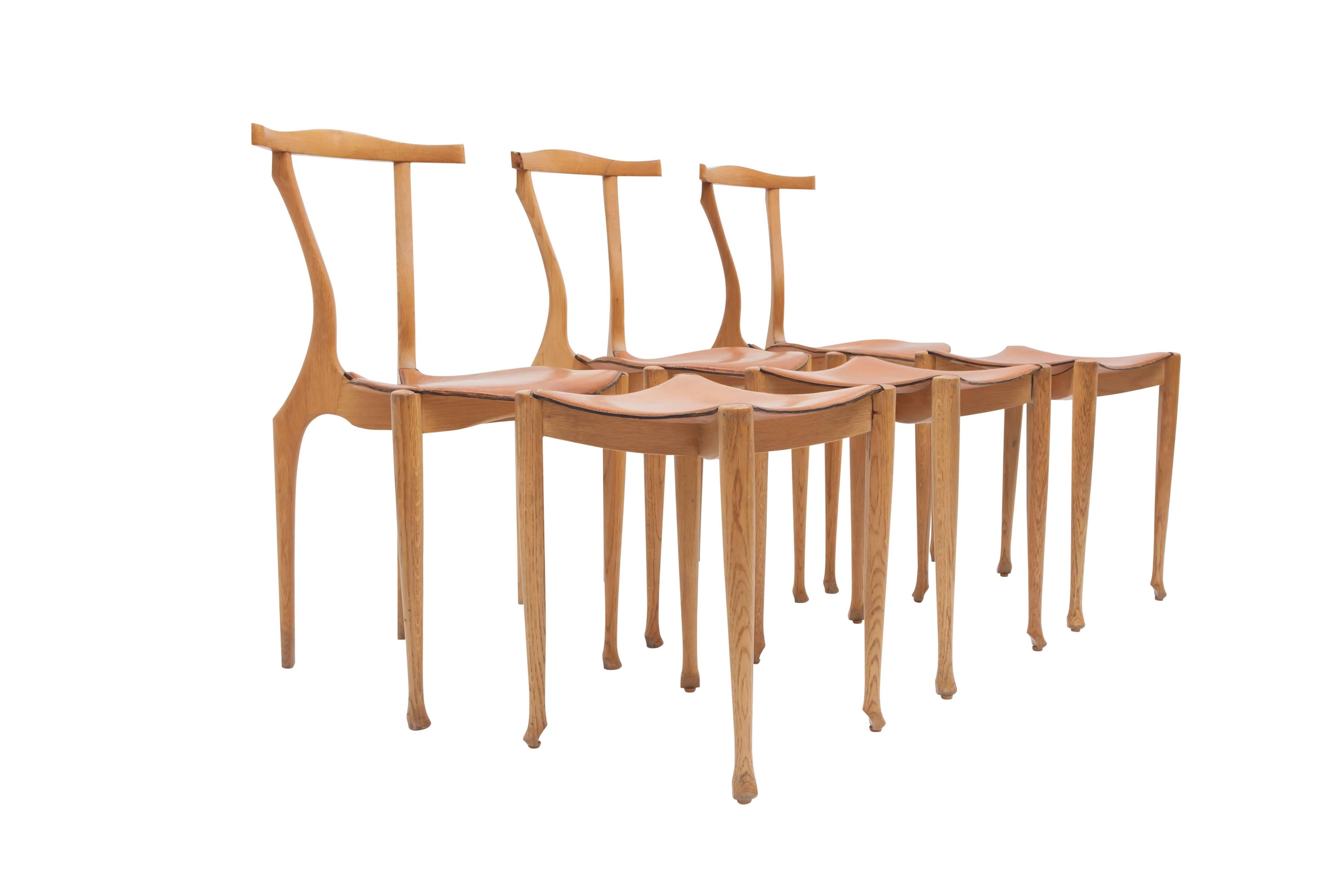 Oscar Tusquets Gaulino Oak Chair and Ottoman (Sonstiges)