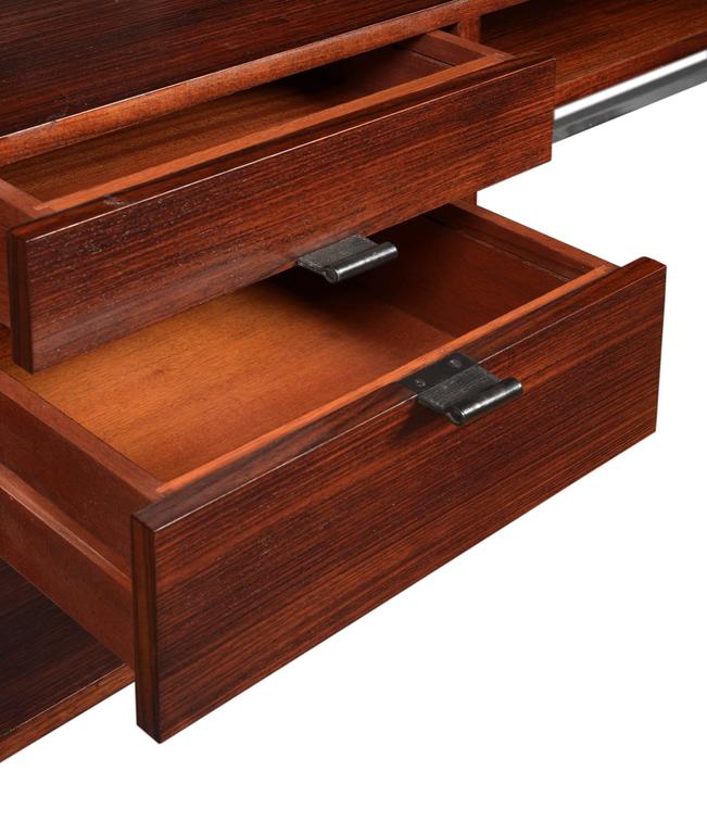 Joseph André Motte Presidential Double Sided Desk For Sale