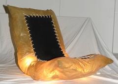 Illuminated Fiberglass Seat