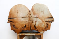 Large Michael Cohen Studio Pottery Mirror
