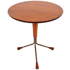 Teak Side Table Designed by Albert Larsson