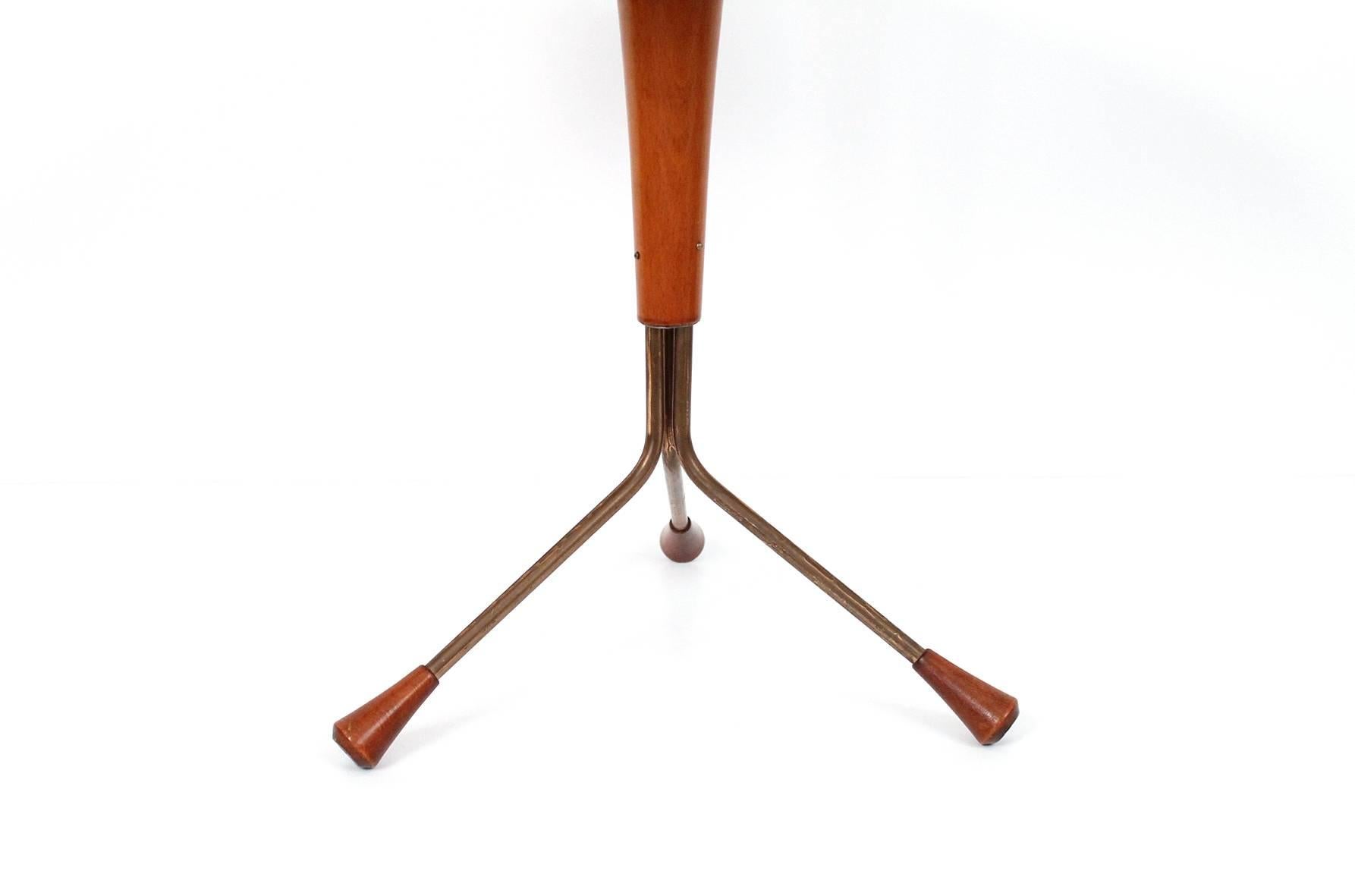 Mid-20th Century Teak Side Table Designed by Albert Larsson