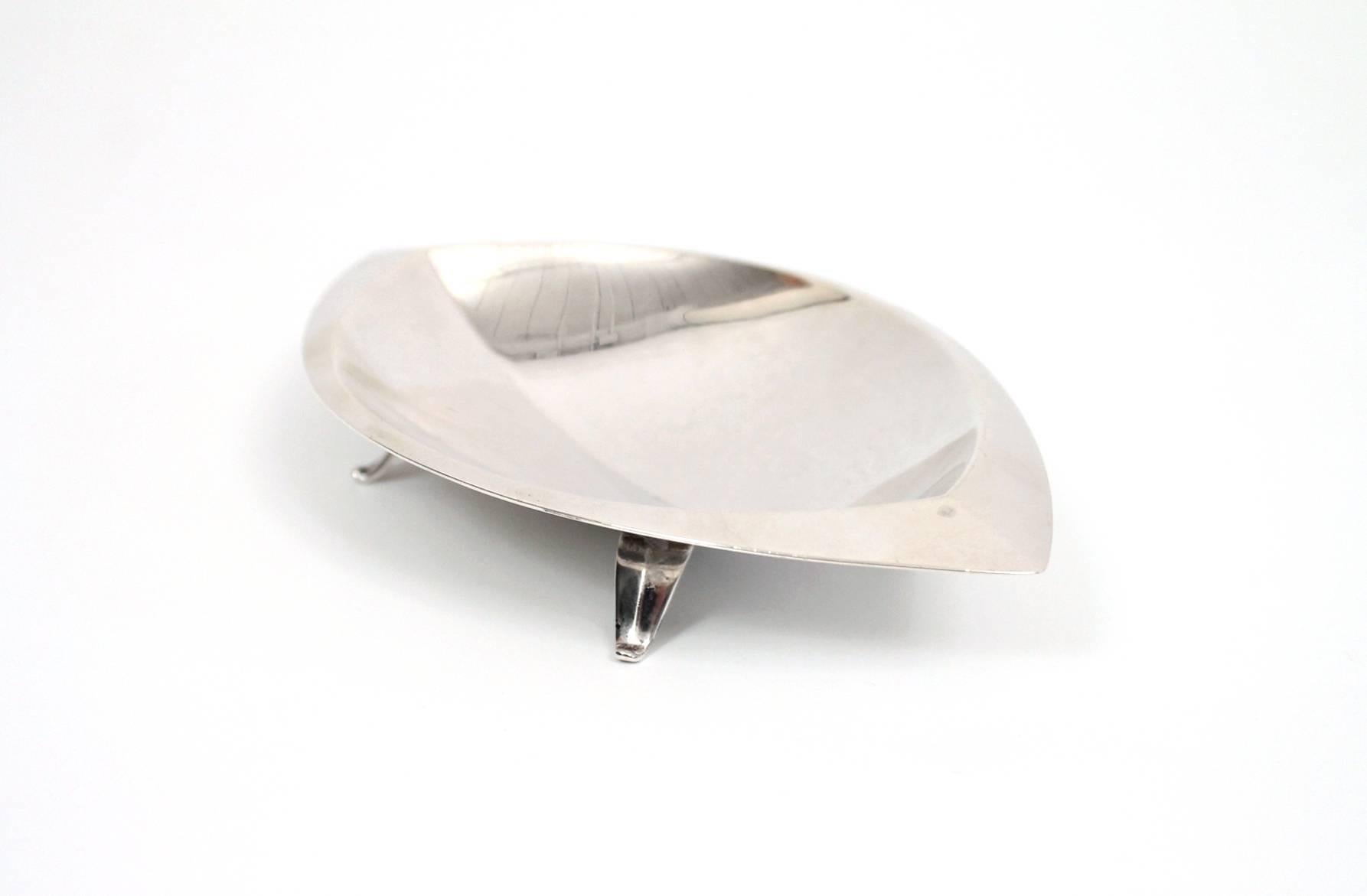 Mid-Century Modern Modernist Sterling Silver Bowl by Tiffany