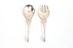 Georg Jensen Snail Pattern Sterling Silver Serving Set