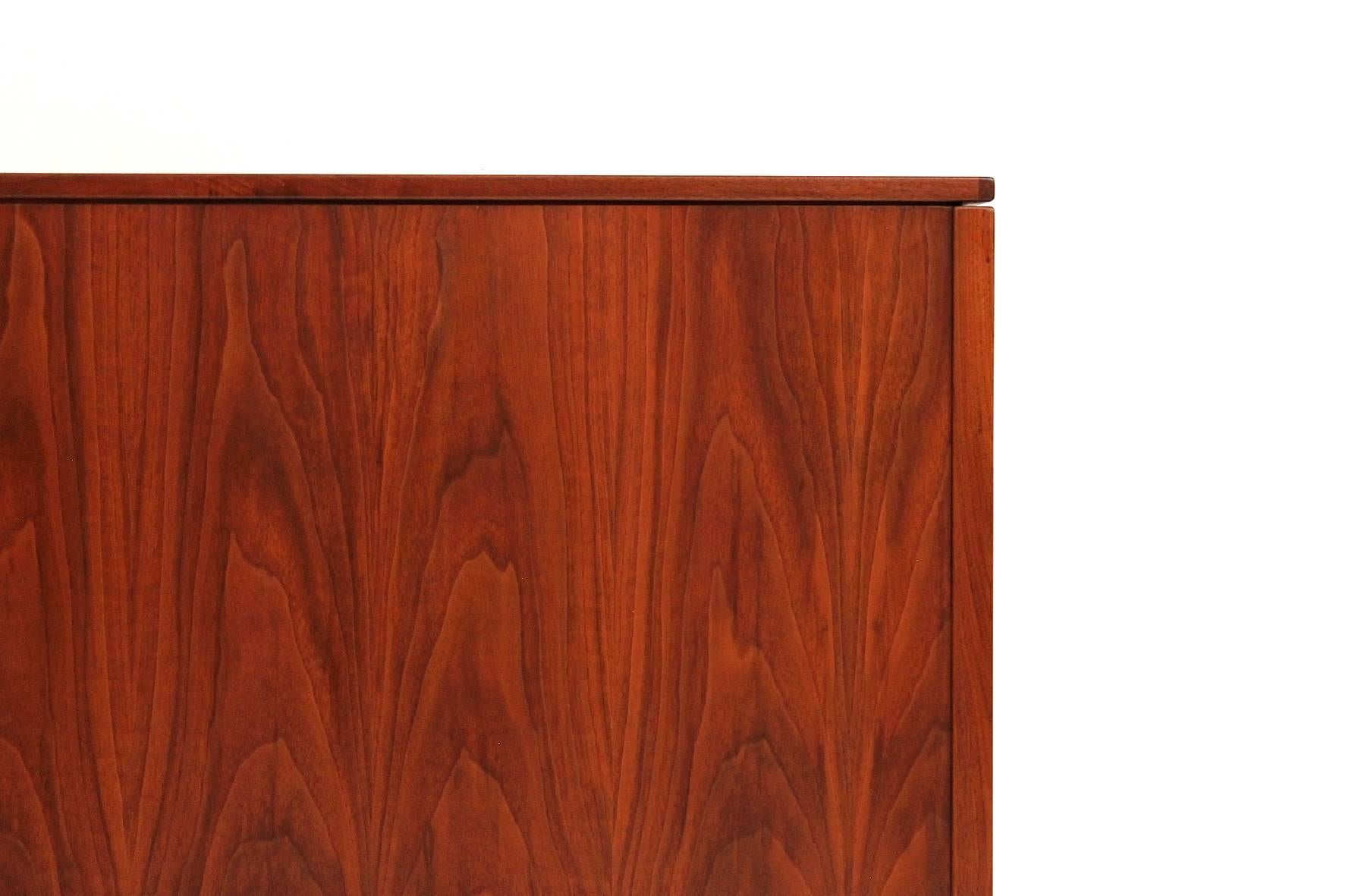 Jens Risom Walnut Credenza 1